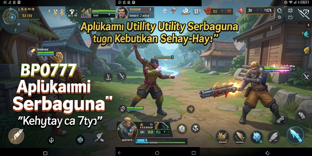 Tampilan antarmuka BPO777 yang sederhana dan fungsional.