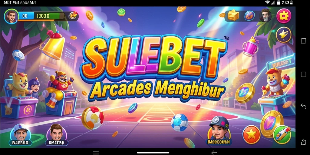 Screenshot utama SULEBET menampilkan momen mendebarkan dalam permainan Arcade.